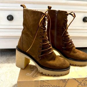 FREE PEOPLE DYLAN lace up